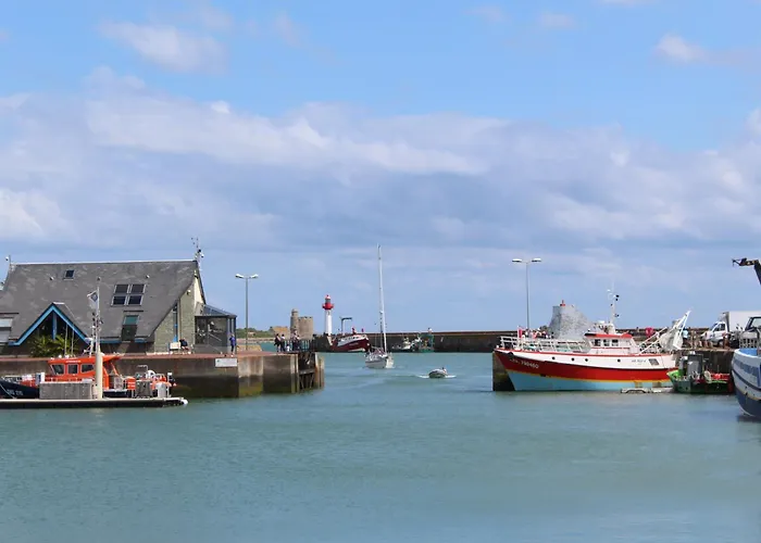 Maison 2 Chambres, De Centre Ville, Avec Cour Exposition Sud, A 300 M Du Port Saint-Vaast-la-Hougue